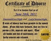 Custom Divorce License