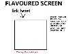 Flavoured Screen Sticker