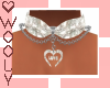 Collar w pendent silver