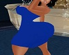 Sultry Blue Dress Xtra