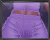 Lace-up Pants Lilac