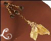 xo*Gold Leaf Earrings