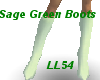 Sage Green Boots