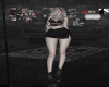 Black Sania crop Set