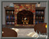 Country Fireplace Cuddle
