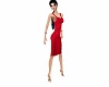 Red Body con Panel dress