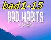 Bad Habits-