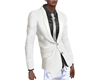 White Jacket and tie