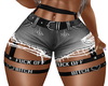Ripped Harness Shorts