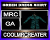 GREEN DRESS SHIRT