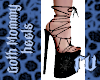 #RU Blk Goth Mommy Heels