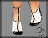 [CC]White Delicate Heels