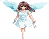 Cute anime angel