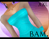 [BAM]JellyBean-TURQ~XXL