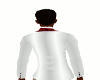Tux Jacket White W Red