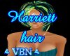 Harriett hair green