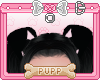 🐾 Black Pup Ears