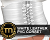 SIB - White PVC Corset
