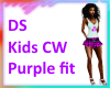 DS Kids CW Purple fit