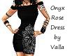 Onyx Rose Dress