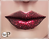 Willa Fancy Glitter Lips