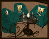 Peacock Trio Chairs