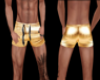 Gold boxer for the sea
