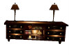 brown sidetable