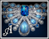 Ocean Blue Diamond Tiara