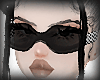 glasses black chess y2k
