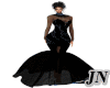 J* Elegant Black Gown