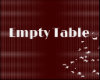 Empty Table