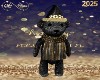 NEW YEARS BEAR BLACK