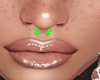 Green Nose Piercing
