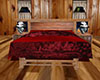 log cabin bed