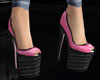 [Sweet]Pink Corset Heels