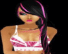 pink/black hair Alaina