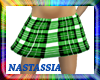 (Nat) Green Miniskirt