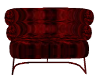 red small couch