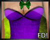 FD! Purple Mini Dress