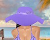 LT PURPLE BEACH HAT