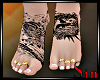 Tiger Tattoo Feet