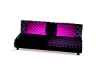 couch with red lights
