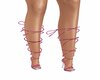 LV V Day Pink Heels 3