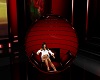 Red Rose Hanging Chair
