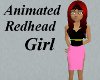 Animated Redhead Girl