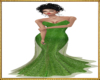 sparkle gown green