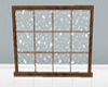 Clear Snowy Window