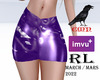 Latex purple Skirt RL