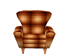 Brown and cream chair